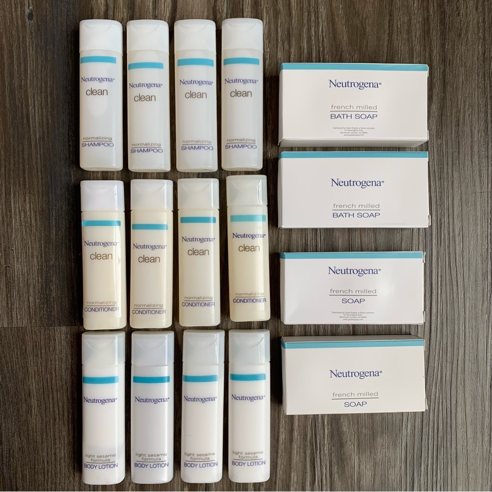 ‼️ NEUTROGENA ‼️French Milled  Lot of 16 Travel Size